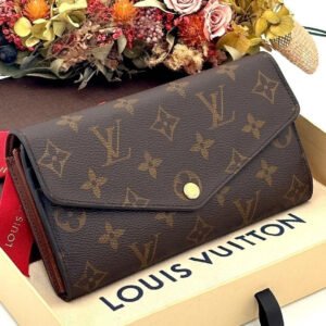 Louis Vuitton Portefeuille Sarah Long Wallet – Brown Monogram